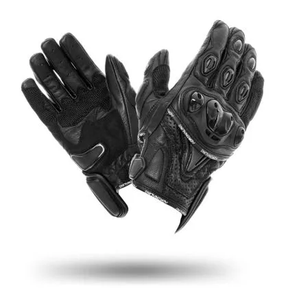 Leather gloves ADRENALINE OPIUM 2.0 BLACK