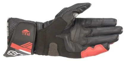 ΔΕΡΜΑΤΙΝΑ ΓΑΝΤΙΑ ALPINESTARS SP-8 V3 ΜΑΥΡΟ/ΛΕΥΚΟ/ΚΟΚΚΙΝΟ