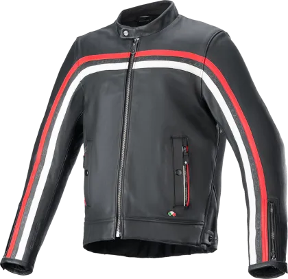 ALPINESTARS DYNO ΔΕΡΜΑΤΙΝΟ ΜΠΟΥΦΑΝ ΜΟΤΟΣΥΚΛΕΤΑΣ ΜΑΥΡΟ/ΚΟΚΚΙΝΟ