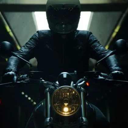 Кожено яке за мотор SPIDI GARAGE ROBUST BLACK