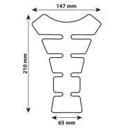 Autocolant pentru rezervor Pro-Tank X4 Black 90515