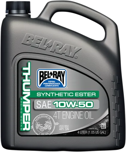 Ulei BEL-RAY THUMPER Racing Works Ester sintetic 4T 10W-50 4L