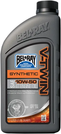 Λάδι BEL-RAY V-Twin Synthetic 4T 10W-50 1L