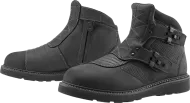 Motorcycle boots ICON EL BAJO2 CE BLACK