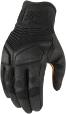 Motorcycle gloves ICON 1000 NIGHTBREED - BLACK