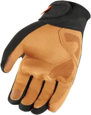 Motorcycle gloves ICON 1000 NIGHTBREED - BLACK