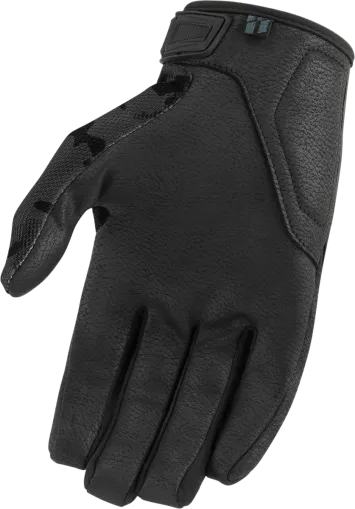 Moto gloves ICON HOOLIGAN CE - DARK CAMO