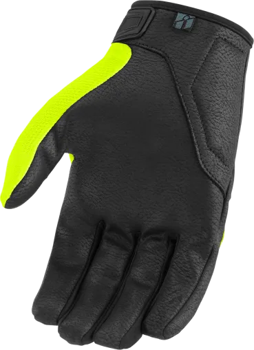 Γάντια μοτοσυκλέτας ICON HOOLIGAN CE - HI-VIZ