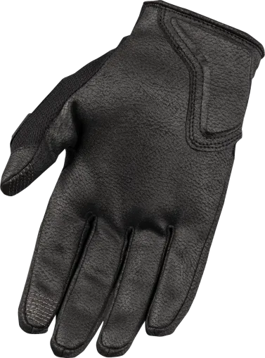 Motorcycle Gloves ICON Punchup Black