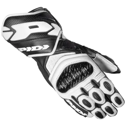 Moto gloves SPIDI Carbo 7 BLACK/WHITE