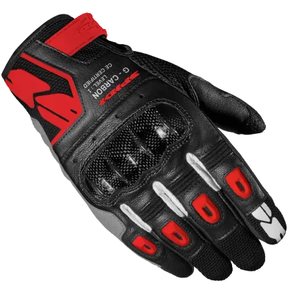Γάντια Moto SPIDI G-CARBON Κόκκινο
