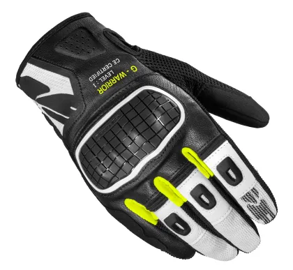 Γάντια Moto SPIDI G-WARRIOR BLACK/FLUO YELLOW