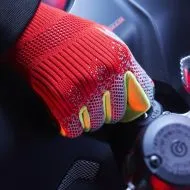 Mănuși moto SPIDI X-KNIT BLACK/RED