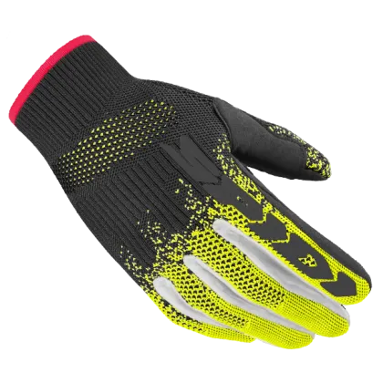 Mănuși moto SPIDI X-KNIT GALBEN FLUO