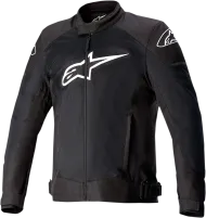 Motorcycle jacket ALPINESTARS T SP X SUPERAIR BLACK/WHITE
