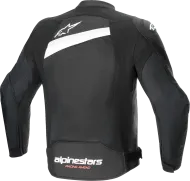 Motorcycle jacket ALPINESTARS T-GP R V4 Airflow BLACK/WHITE