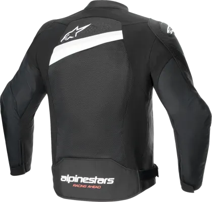Motorcycle jacket ALPINESTARS T-GP R V4 Airflow BLACK/WHITE