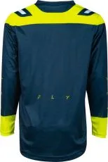 Motocross μπλούζα FLY RACING F-16 Riding -Navy/Hi-Vis/White