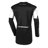 Motocross shirt O'NEAL ELEMENT BRAND V.23 BLACK/WHITE