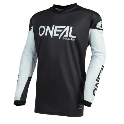 Πουκάμισο Motocross O'NEAL ELEMENT THREAT ΜΑΥΡΟ/ΛΕΥΚΟ