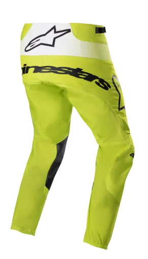 Motocross breeches ALPINESTARS T-STAR PUSH YELLOW/WHITE
