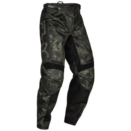 Motocross breeches FLY RACING F-16 Riding Kryptec- Moss Grey/Black