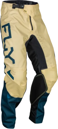 Motocross breeches FLY RACING Kinetic Reload- Ivory/Navy/Cobalt