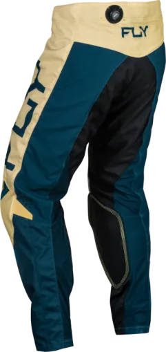 Motocross breeches FLY RACING Kinetic Reload- Ivory/Navy/Cobalt