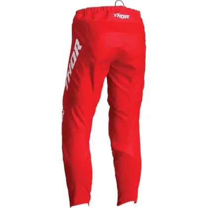 Pantaloni de motocross THOR SECTOR MINIMAL RED