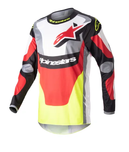 Motocross Jersey ALPINESTARS F-AGENT RED/YLW