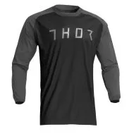 Motocross Jersey THOR TERRAIN BLACK/CHARCOAL 23'