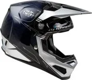 Motocross Helmet FLY RACING Formula Smart Carbon Legacy-Blue/Silver