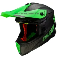 Motocross helmet MT FALCON SYSTEM-FLUO GREEN