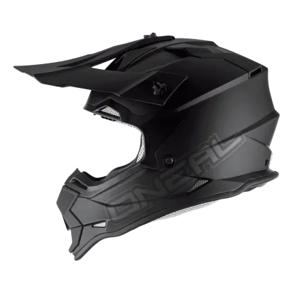 Casca motocross O'NEAL 2SERIES FLAT V.23 BLACK MATT