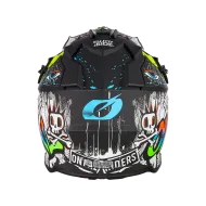 Κράνος Motocross O'NEAL 2SERIES RANCID ΜΑΥΡΟ/ΛΕΥΚΟ