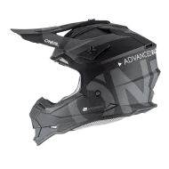 Motocross helmet O'NEAL 2SERIES SLICK V.23 BLACK/GRAY