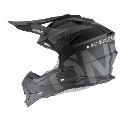 Motocross helmet O'NEAL 2SERIES SLICK V.23 BLACK/GRAY