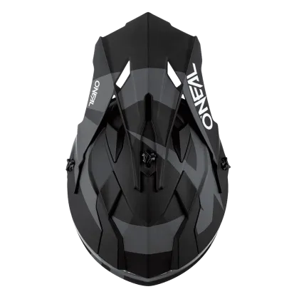 Motocross helmet O'NEAL 2SERIES SLICK V.23 BLACK/GRAY