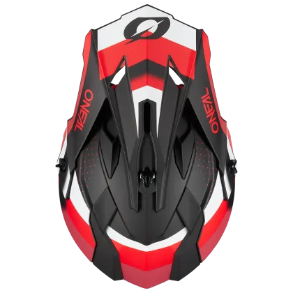 Casca Motocross O'NEAL 2SERIES SPYDE V.23 NEGRU/ROSU/ALB