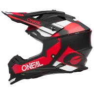 Casca Motocross O'NEAL 2SERIES SPYDE V.23 NEGRU/ROSU/ALB