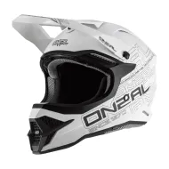 Κράνος Motocross O'NEAL 3SERIES FLAT 2.0 WHITE