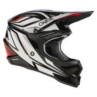 Casca motocross O'NEAL 3SERIES VERTICAL V.23 NEGRU/ALB