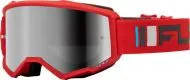 Motocross Goggles FLY RACING Zone Red/Charcoal - Silver/Smoke Lens