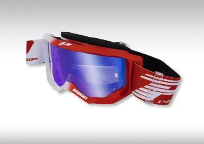 Γυαλιά Motocross PROGRIP 3300 FL WH/RD MIR