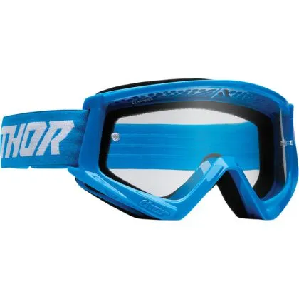 Motocross goggles THOR COMBAT RACER BLUE/WHITE