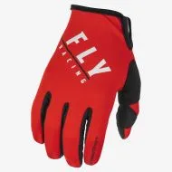 Mănuși motocross FLY RACING Windproof- Roșie