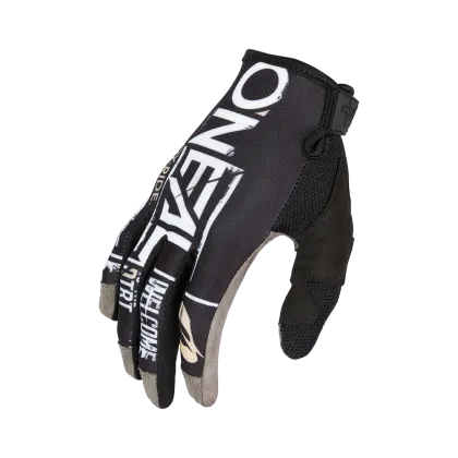 Motocross gloves O'NEAL MAYHEM ATTACK V.23 BLACK/WHITE