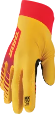 Мотокрос ръкавици THOR AGILE ANALOG YELLOW/RED