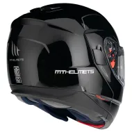 Отваряема каска MT ATOM SOLID GLOSS BLACK