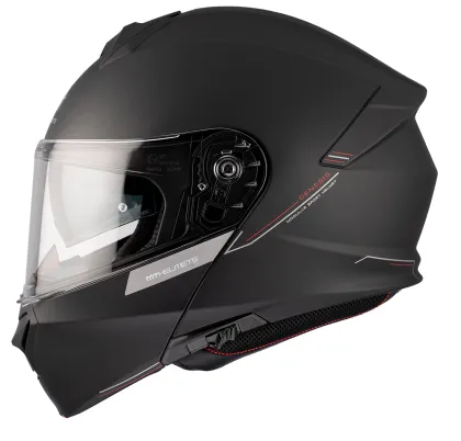 Open helmet MT GENESIS A1 BLACK MATT
